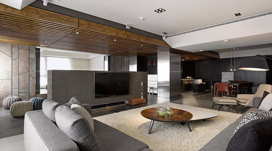 北京裝修案例231方現(xiàn)代簡(jiǎn)約四居