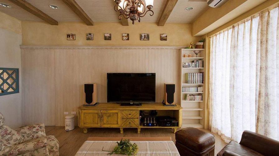 北京裝修案例83方美式鄉(xiāng)村兩居