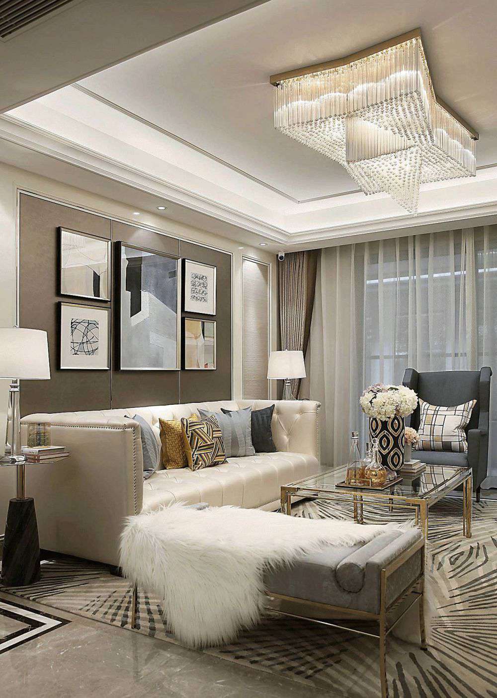 北京裝修案例150平米法式風格