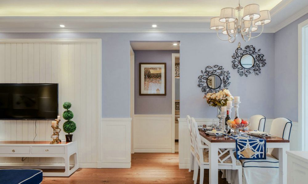 北京裝修案例上河灣小區(qū)108平米、地中海風(fēng)格