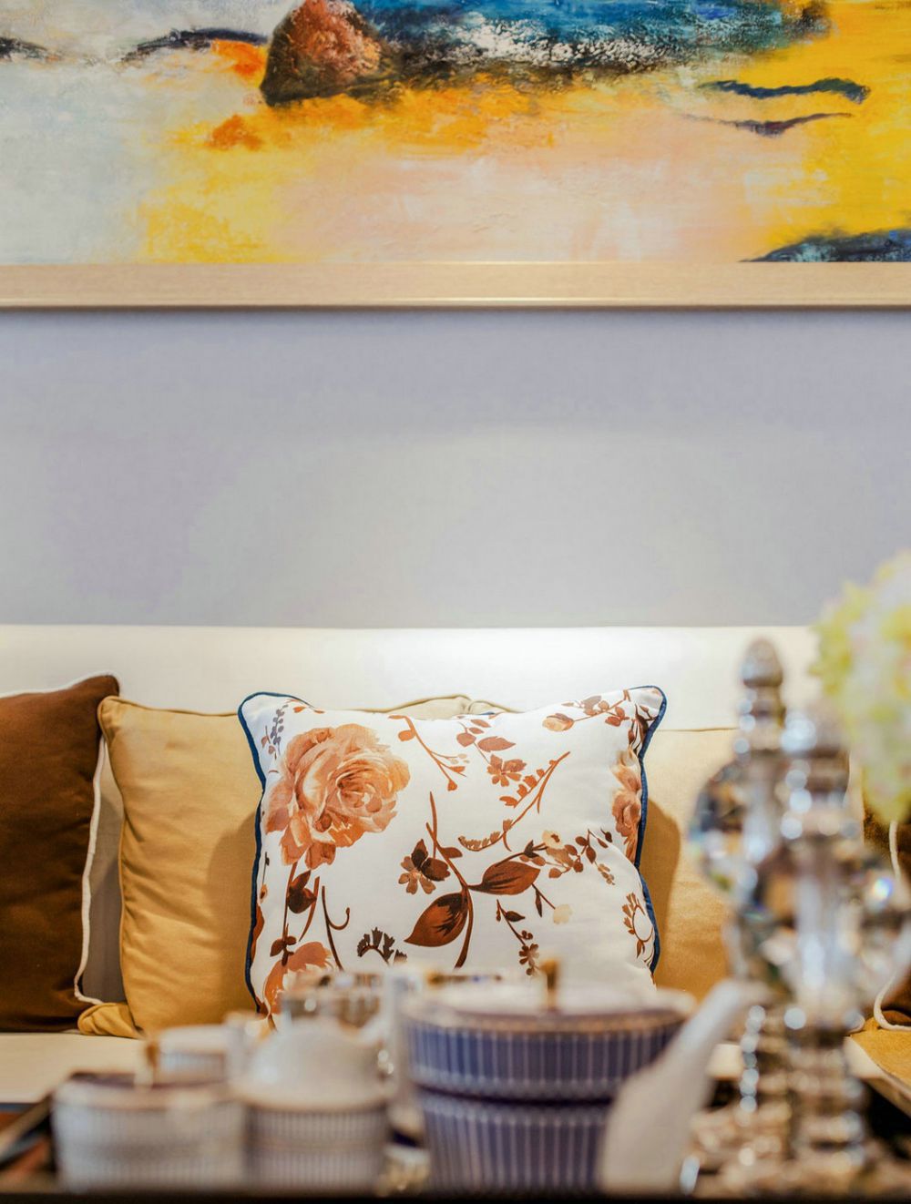 北京裝修案例上河灣小區(qū)108平米、地中海風(fēng)格