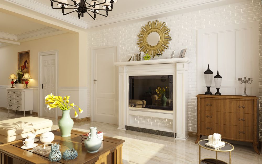 北京裝修案例賓陽里 美式