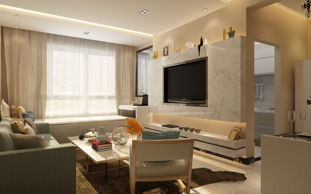 北京裝修案例保利花園  現(xiàn)代